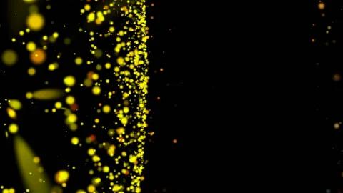 Animated computer screen saver with moving particles Stock Footage 92018019