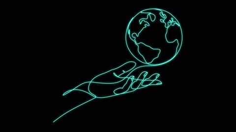 Male Hand Speed Draw Planet Earth Using Blue and Green Markers on  Whiteboard Stock Video - Video of concepts, blueprint: 87633185