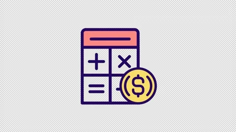 Animated conversion color icon Stock Footage 222932977