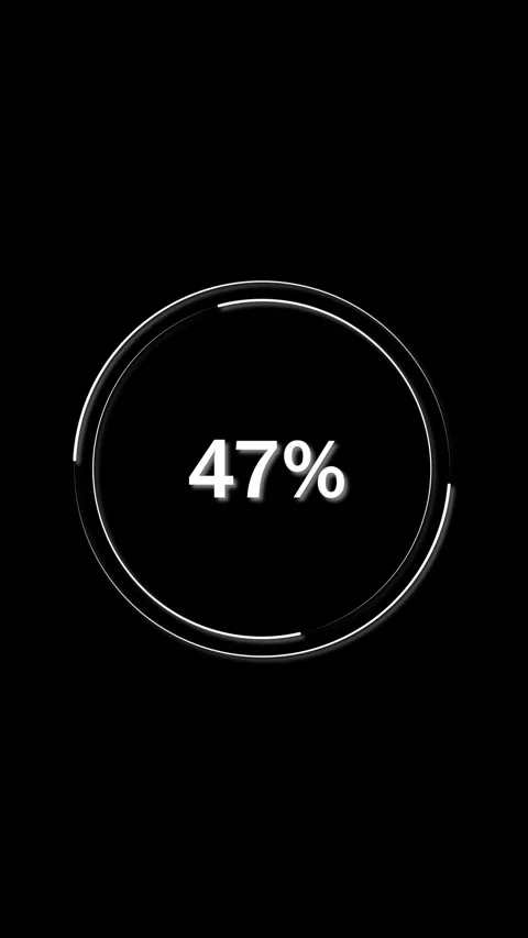 Animated countdown timer in circular motion vertical video. Animated circle.. Video stock 317141195