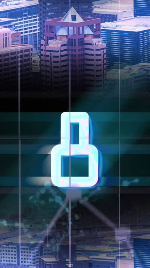 Animated countdown video 4k Video stock 324024060