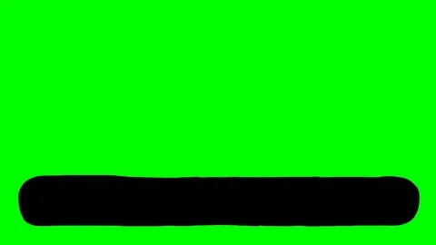 Animated Crazy Liquid Black Lower Third, large, with alpha matte 動画素材 85217120