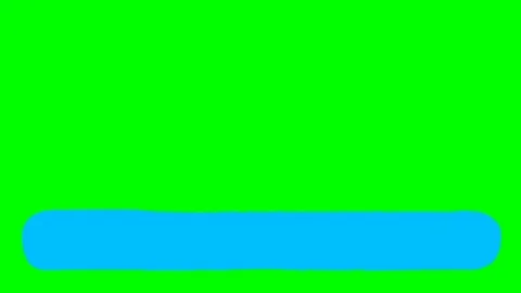 Animated Crazy Liquid Blue Lower Third, large, with alpha matte 動画素材 85217130