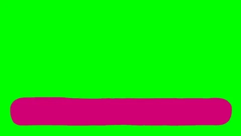 Animated Crazy Liquid Purple Lower Third, large, with alpha matte 動画素材 85217123
