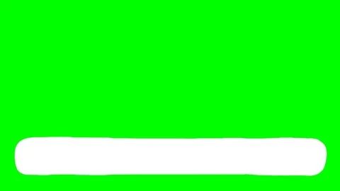 Animated Crazy Liquid White Lower Third, large, with alpha matte Stock Footage 85217065