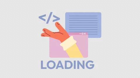 Animated creating website loader Stock-Footage 237276706