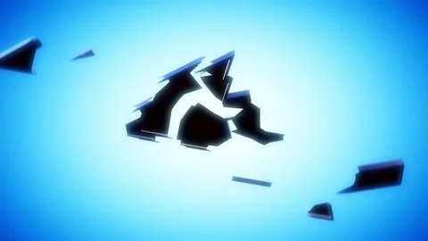 Animated Cursor 3D Icon Loop Modules - Forming Together Stockbeeldmateriaal 103332176