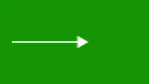 Animated Curved Arrow Line | Hand Drawn Motion Graphics VFX Overlay Vidéo 340656369