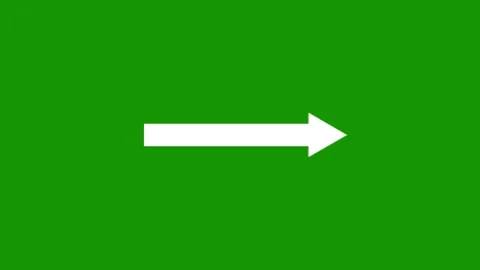 Animated Curved Arrow Line | Hand Drawn Motion Graphics VFX Overlay Stock Footage 340656406