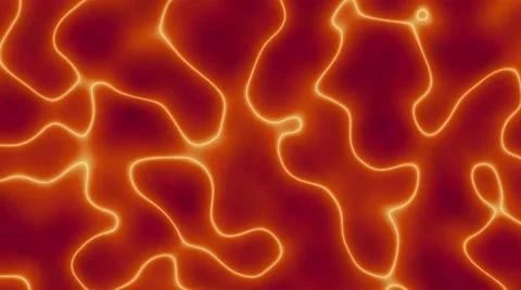 Animated curves on caustic background. Stock Footage 58801823