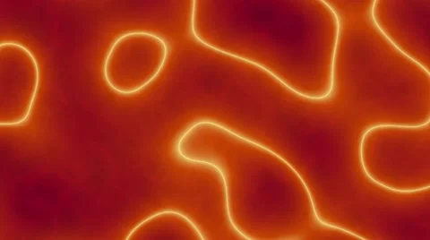 Animated curves on caustic background. Stock Footage 58913554