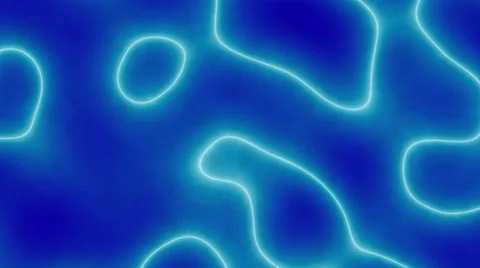 Animated curves on caustic background. Seamless loop. Stock Footage 58791772