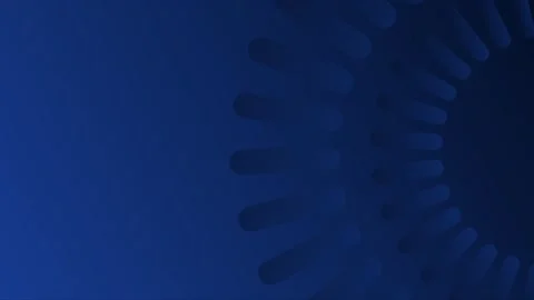 Animated dark blue background with circular geometric objects. Minimal motion 库存影片 316694783