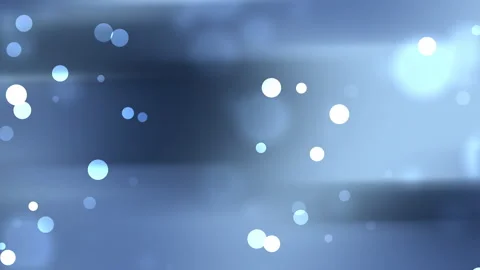 Animated Dark Blue to Light Blue Bokeh lights glowing in a blurred background Stock Footage 319377324
