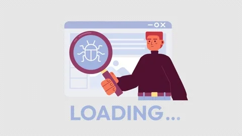 Animated debugging tool loader Stock-Footage 237438332