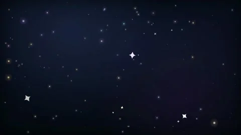 Animated deep space background with twinkling stars and shimmering cosmic dust 스톡 동영상 346204503
