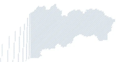 Animated Diagonal Strips Build Slovakia Country Outline Video stock 327937619