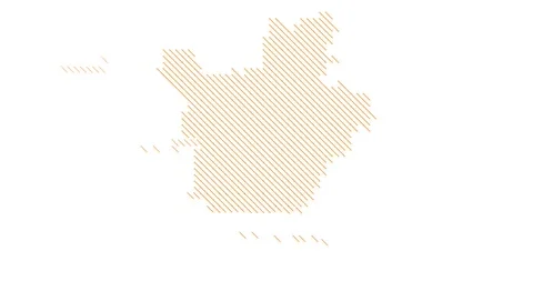 Animated Diagonal Strokes Creating Burundi Map Stock Footage 323445503