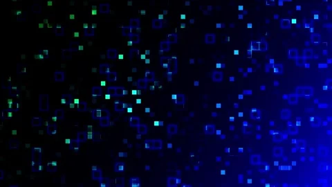 Animated digital background on a computer screen Stock Footage 289436294