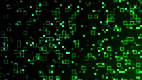 Animated digital background on a computer screen Stock Footage 289436335