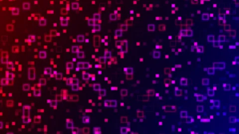 Animated digital background on a computer screen Stock Footage 289436385