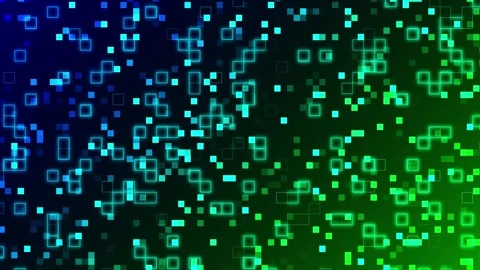Animated digital background on a computer screen Stock Footage 289436401
