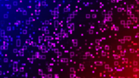 Animated digital background on a computer screen Stock Footage 289436410