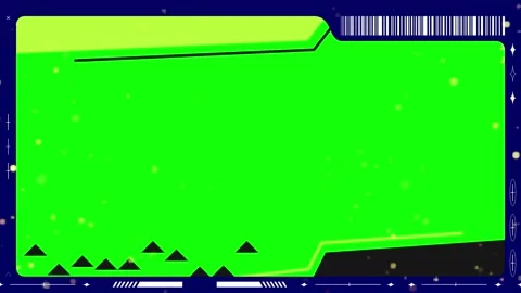 Animated Digital Folder Interface with Green Screen Overlay and Floating Stock Footage 338325955