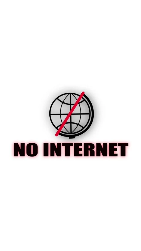 Animated digital globe no internet vertical video connection error glitch s.. Stock Footage 321628751