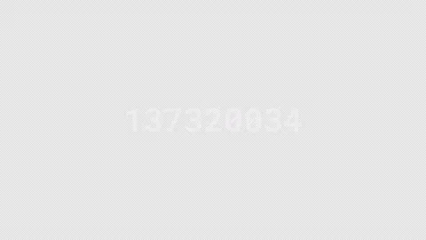 Animated Digital Number Counter Motion Graphics Template Stock Footage 341719492