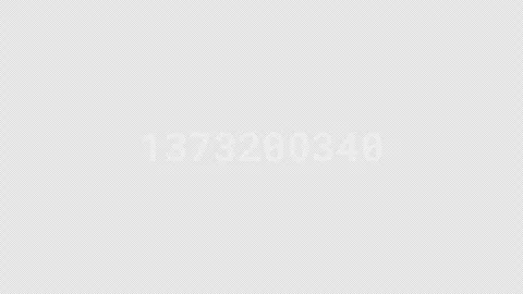 Animated Digital Number Counter Motion Graphics Template Stock Footage 341719537