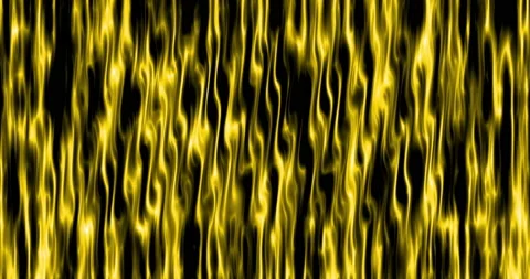 Animated Digital Vertical Waves Of Night Club Curtain Background Yellow Stockbeeldmateriaal 155632849