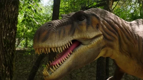 Animated dinosaur model Stock Footage 137656121