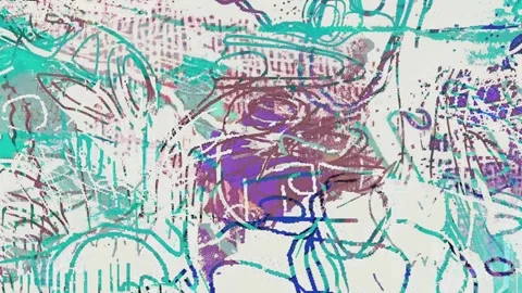 Animated Distressed Grunge Texture Background Stock Footage 300326485