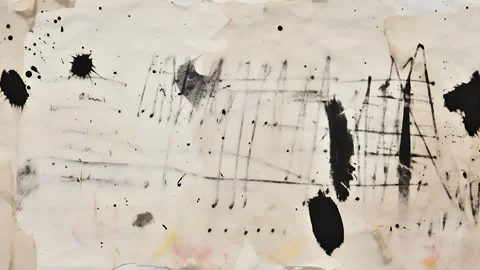 Animated Distressed Grunge Texture Frame Stock Footage 263023047