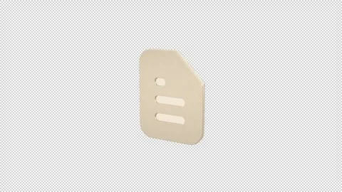 Animated Document File Design: Captivate Your Audience with Visual Appeal Stock Footage 267100705