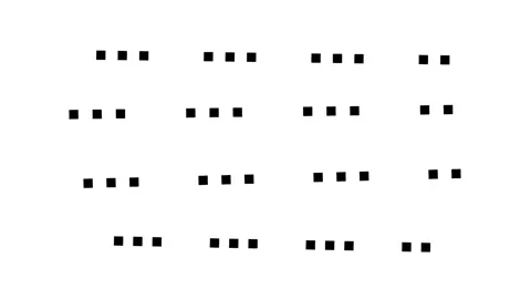 Animated dots pattern Video stock 202056710