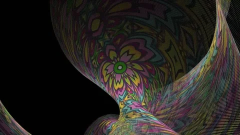 An animated dotted organic background. Stock Footage 267082427