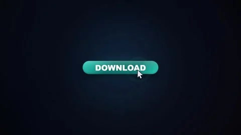 Animated download button with mouse cursor clicking 動画素材 347430382