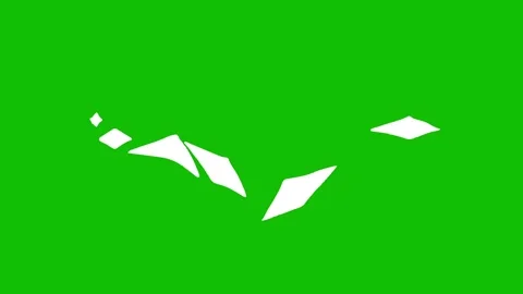 Animated draw white Shapes. Wave Shape. ... | Stock Video | Pond5