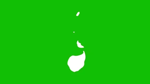 Animated draw white Shapes. Wave Shape. ... | Stock Video | Pond5