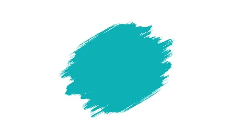 Animated drawing brush. Abstract hand painted element Stock-Footage 97361464