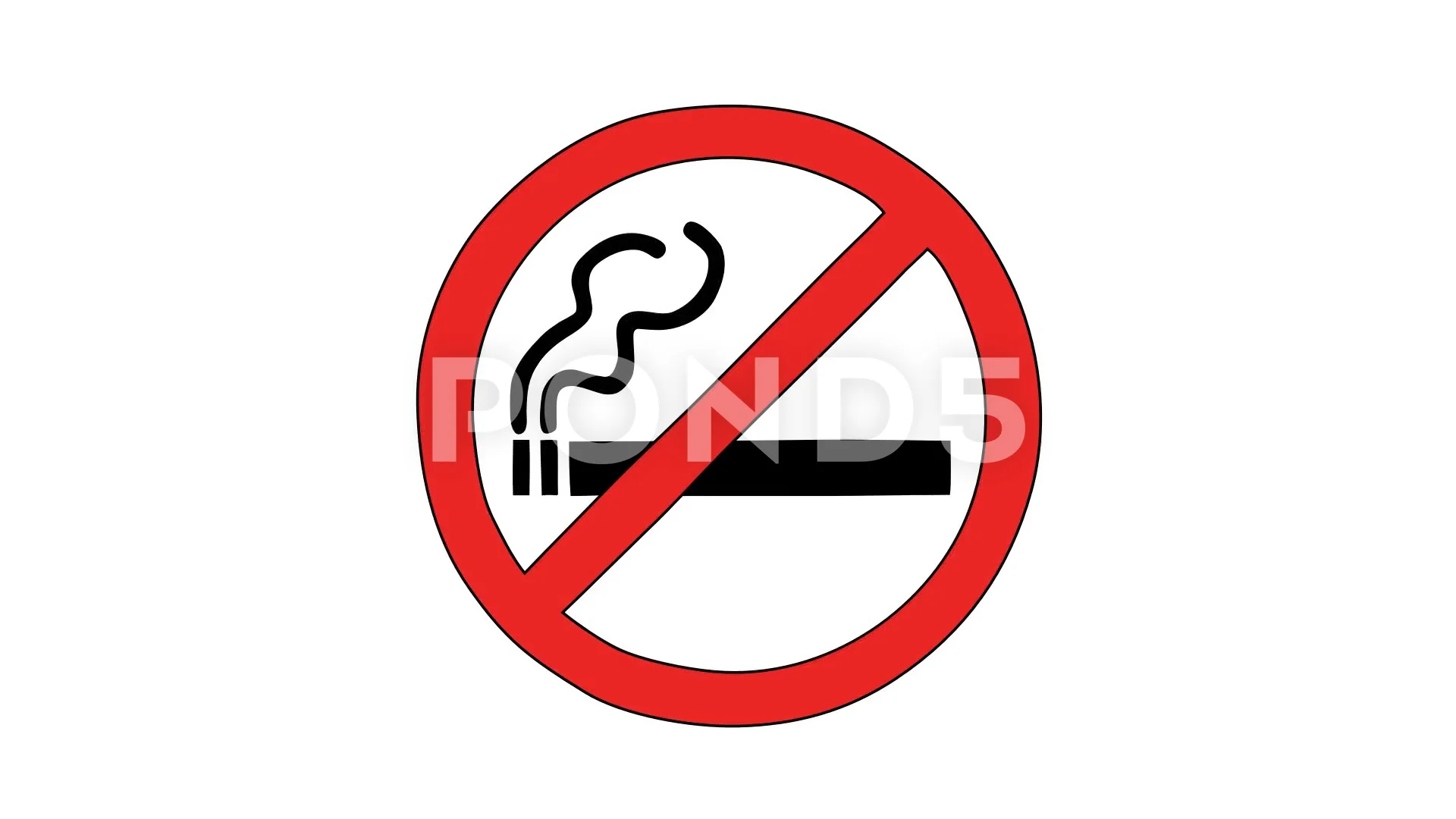 No smoking sign sketch Stock Vector by ©lhfgraphics 13942738