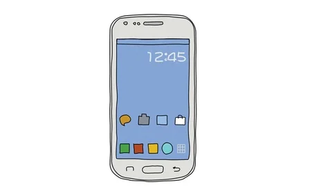 Smart phone  sketch illustration in vector Ad  ad phoneSmartsketchvector   Phone Smartphone Illustration