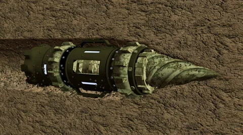 Animated drill Video stock 44127775