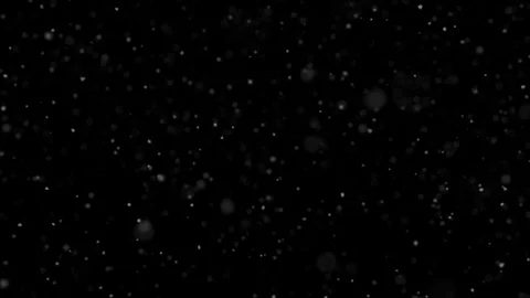 Animated Dust Particle Background with Narrow Depth of Field. 3D Illustration Stock Footage 86076164