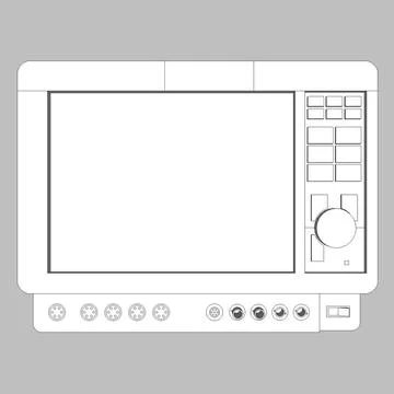 3D Model: Animated ECG Monitor: Medical Equipment #91429161