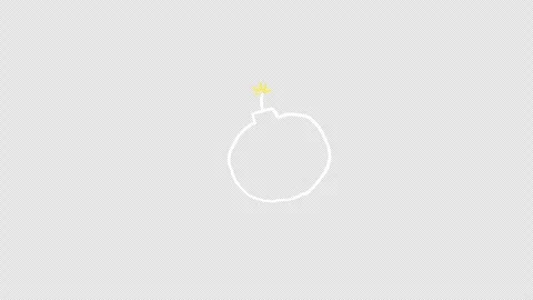 Animated Elements and Shapes Pack. Set of Animated Hand Drawn Doodle Pack Stock Footage 253703967