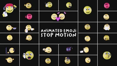 After Effects: Animated Emoji Stop Motion | After Effects #283060891