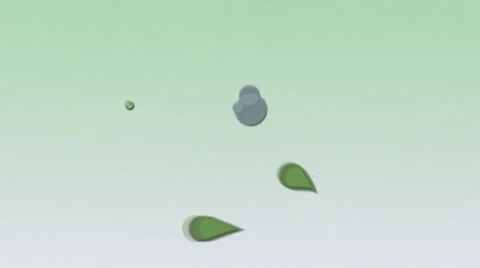 Animated empty banner Stockbeeldmateriaal 1100220